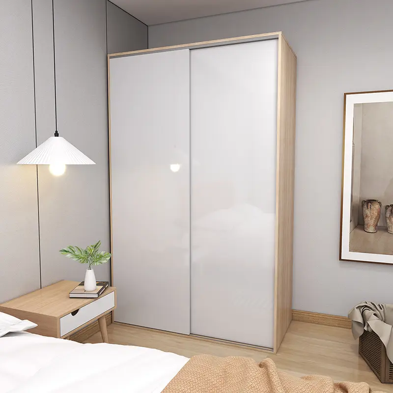 Freestanding Clothes Cabinet Organizer Dresser Cabinet with Sliding Door