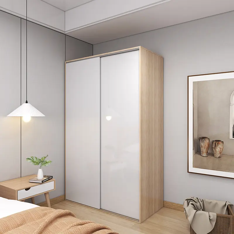 Freestanding Clothes Cabinet Organizer Dresser Cabinet with Sliding Door